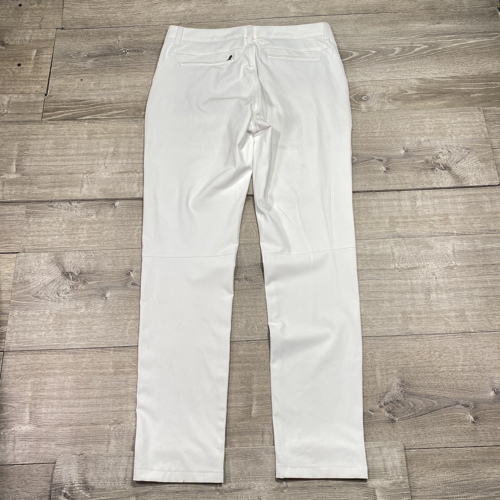 Bonobos Golf Pants Mens 34x31 White‎ Slim Taper Stretch Performance Chino Tech